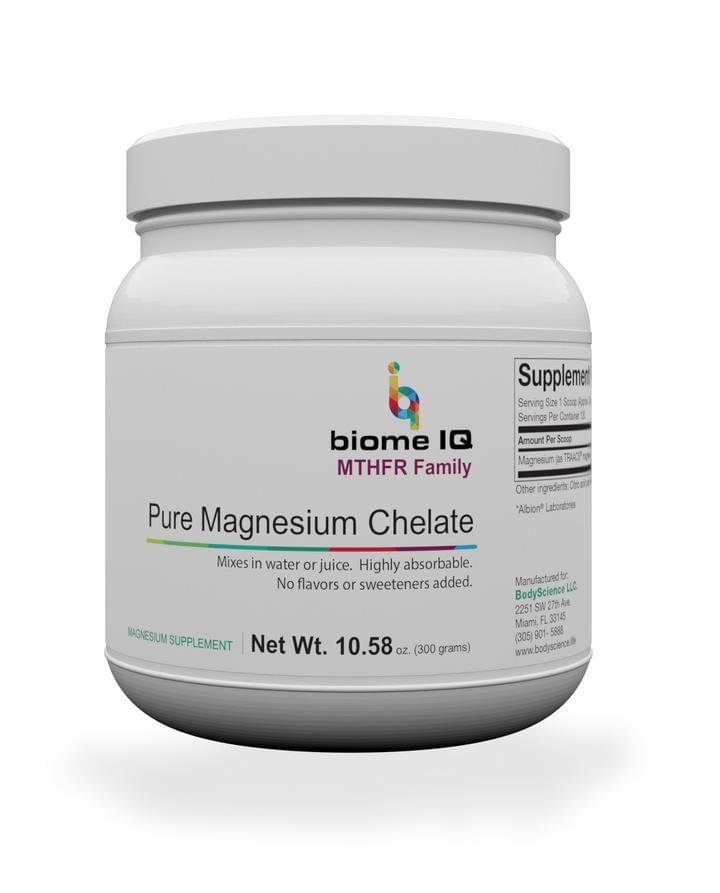 BiomeIQ MTHFR Supplements - Pure Magnesium Chelate